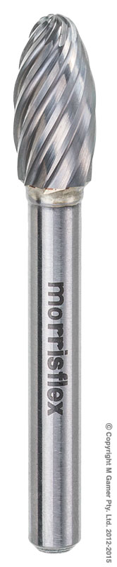 Stainless Steel Oval Burr - Size 3